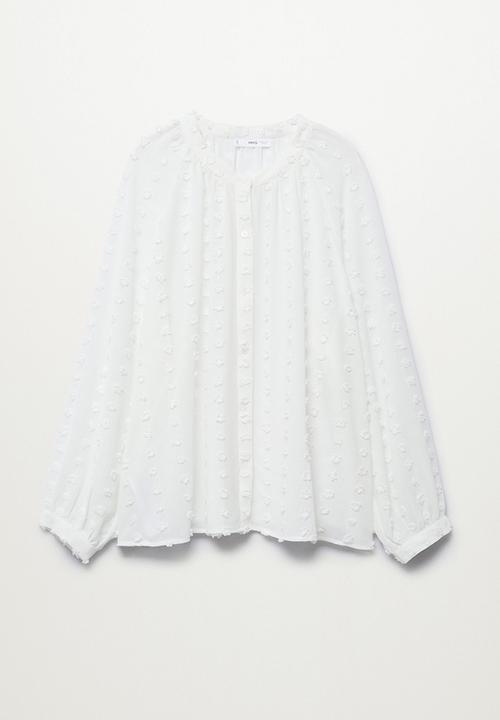 MANGO - Plus blouse emma1 - white