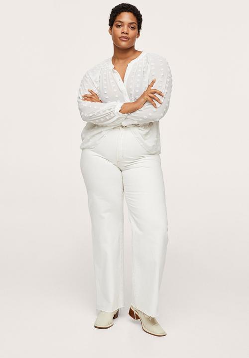 MANGO - Plus blouse emma1 - white
