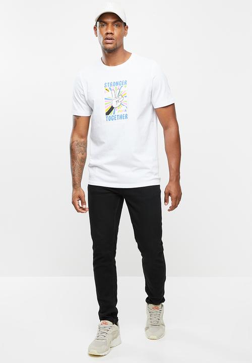 PUMA - Graphic tee sustainability - puma white-1