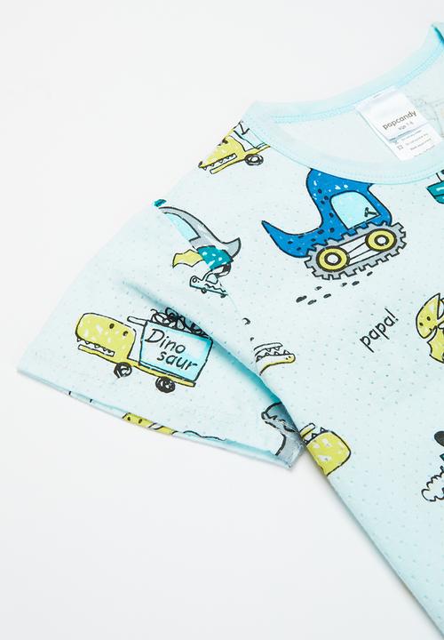 Pop Candy - Mesh breathable pyjama set - pale green 