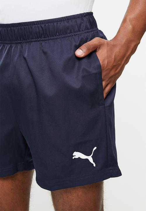 PUMA - Active woven shorts 5" - peacoat