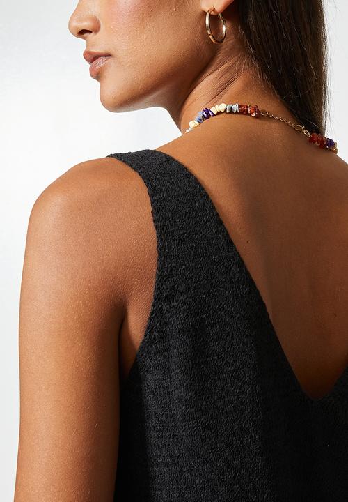 Superbalist - Summer knit vest  - black