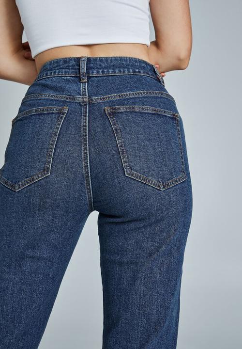 Cotton On - Straight stretch jean - trinity blue