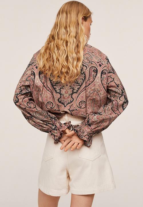 MANGO - Blouse fire - red