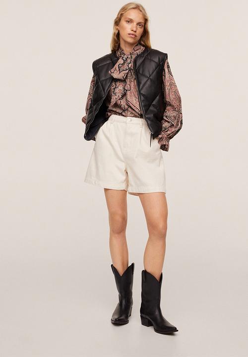 MANGO - Blouse fire - red
