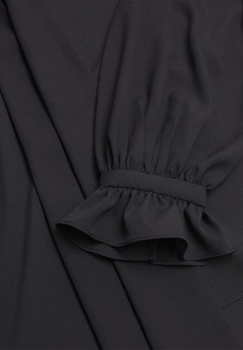 MANGO - Blouse fire - black