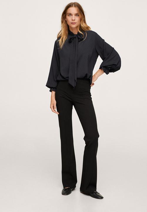 MANGO - Blouse fire - black