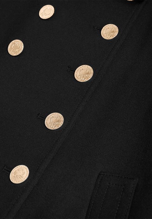 MANGO - Jacket bombonet - black