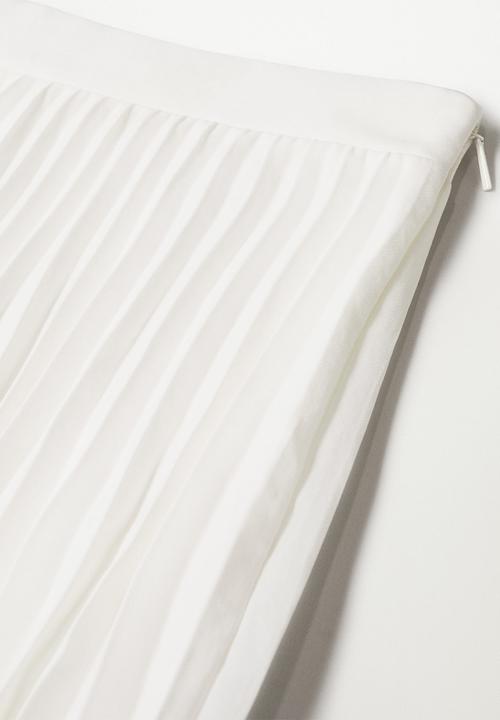 MANGO - Skirt mara - light beige