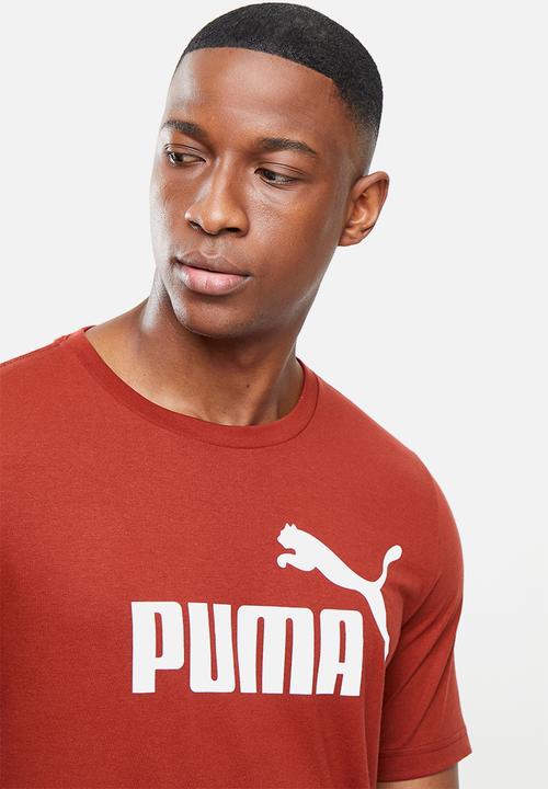 PUMA - Ess logo tee m - intense red