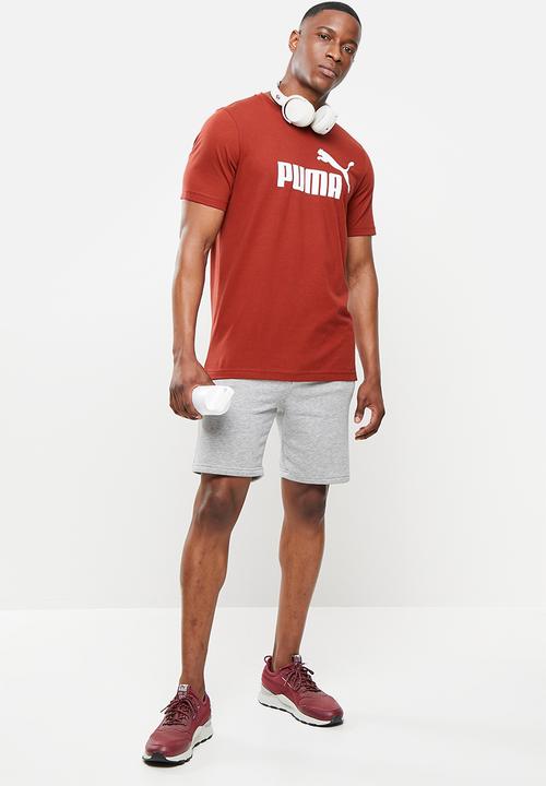 PUMA - Ess logo tee m - intense red