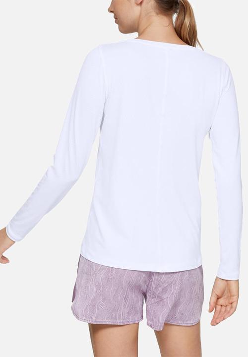 Under Armour - Armour long sleeve top - white
