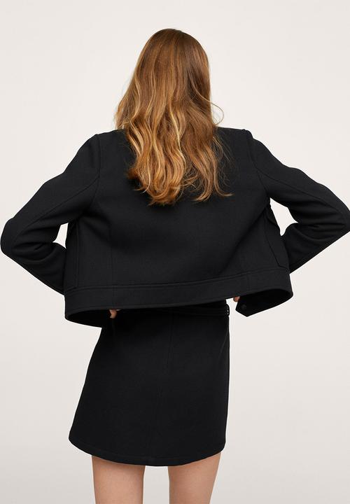 MANGO - Jacket danna - black