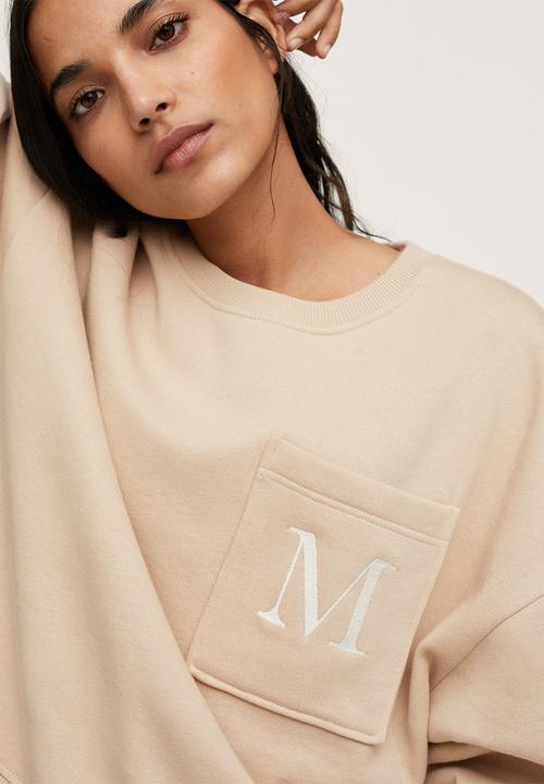MANGO - Sweatshirt psteme - light beige