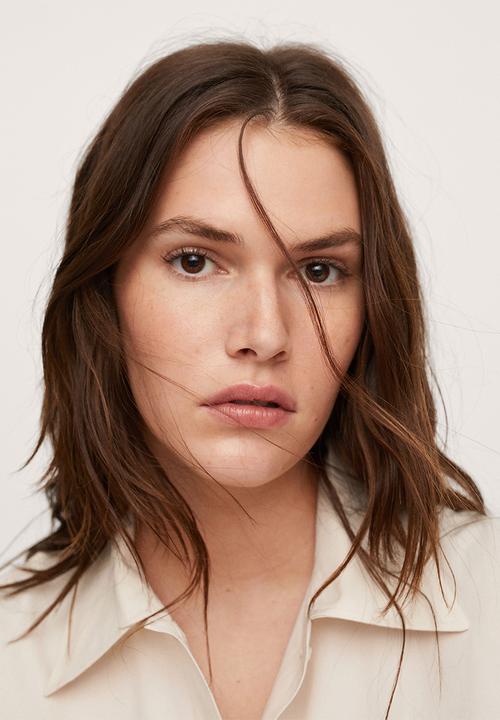 MANGO - Shirt paris - natural