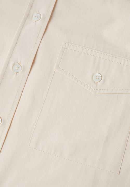 MANGO - Shirt paris - natural