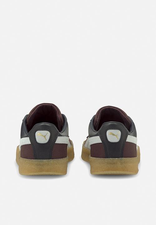 PUMA - Suede crepe patch - ebony-fudge-gray violet