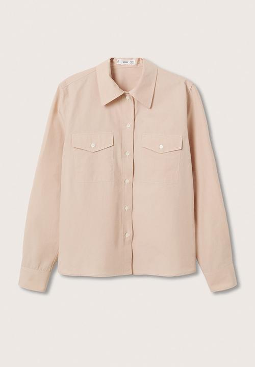 MANGO - Shirt paris - light pastel pink