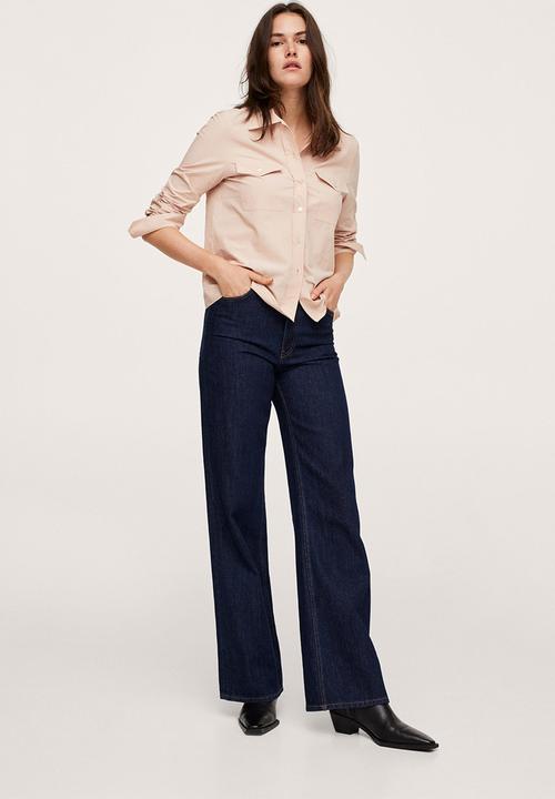 MANGO - Shirt paris - light pastel pink