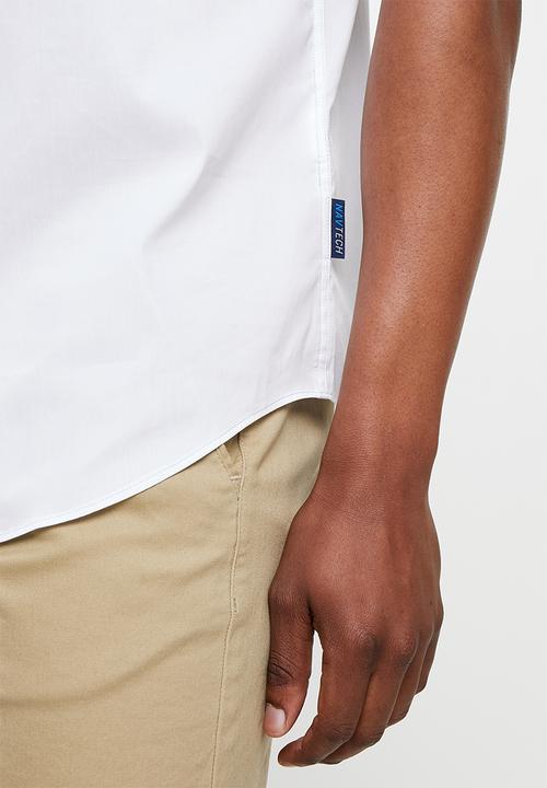 Nautica - W17900 s/s navtech big stripe shirt - multi 