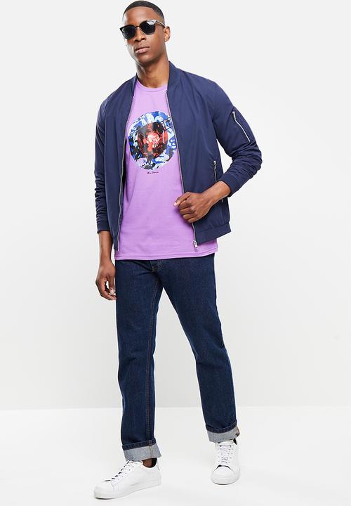 Ben Sherman - Graffiti - purple
