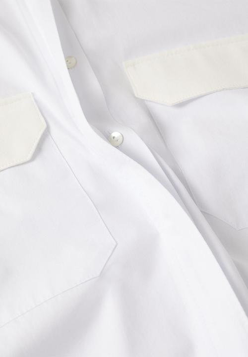MANGO - Shirt sidney - natural