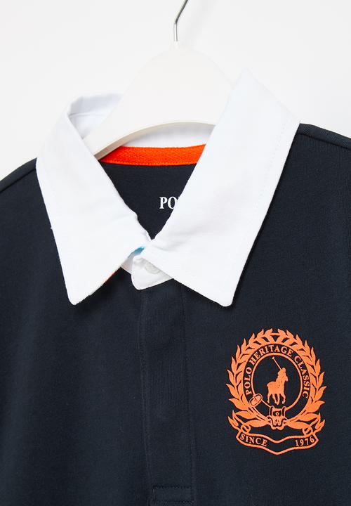 POLO - Boys lucas short sleeve golfer - navy