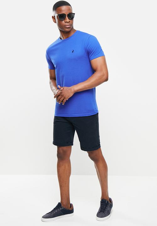 POLO - Lucas short sleeve tee - blue
