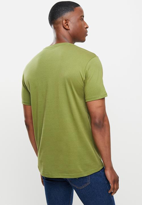 POLO - Gareth short sleeve tee - olive