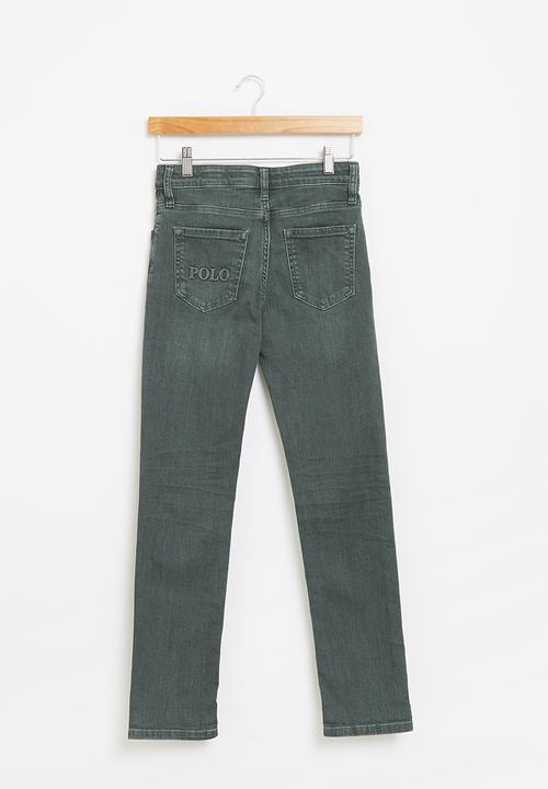 POLO - Boys pjc riley tinted slim fit jean - grey