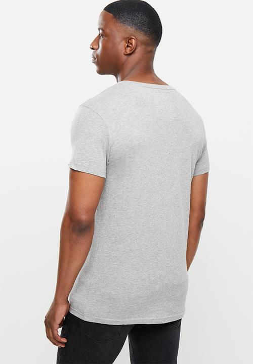 urban° - Urban printed short sleeve t-shirt - grey