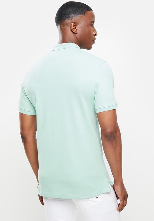 POLO - Carter pique short sleeve golfer - aqua
