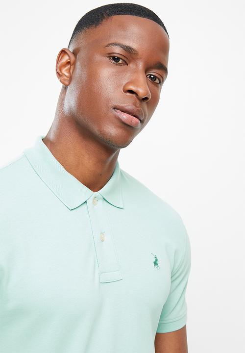 POLO - Carter pique short sleeve golfer - aqua