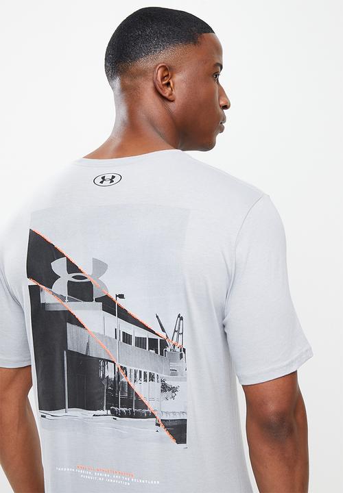 Under Armour - UA 21230 Photoreal Short Sleeve Tee - grey melange