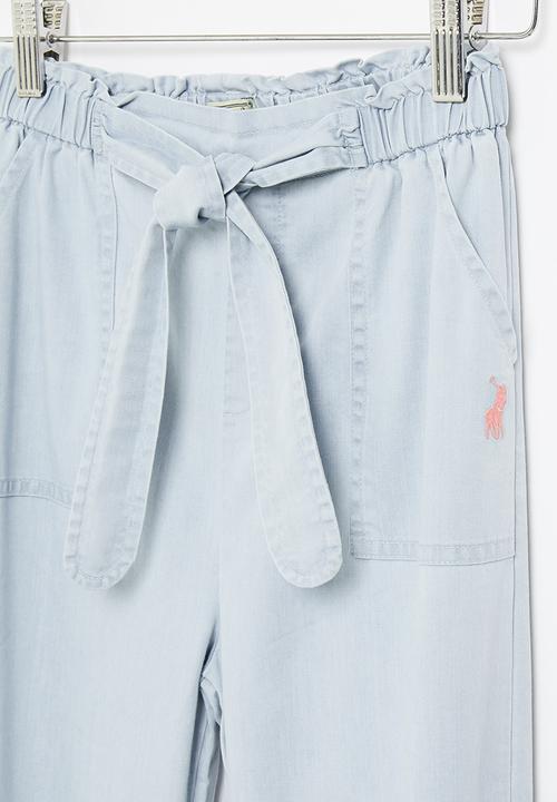 POLO - Girls pjc tiffany relaxed pant - light blue 