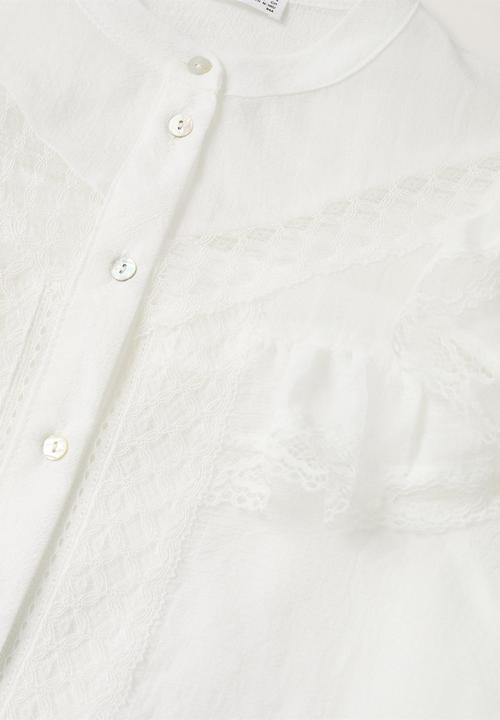 MANGO - Shirt romantic - natural