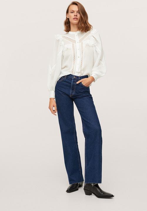 MANGO - Shirt romantic - natural