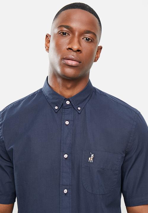 POLO - Jason short sleeve wk shirt - navy