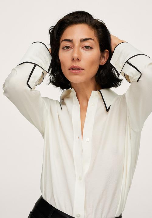 MANGO - Shirt bogart - white