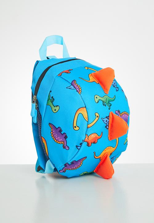 Pop Candy - Dino backpack - blue & orange