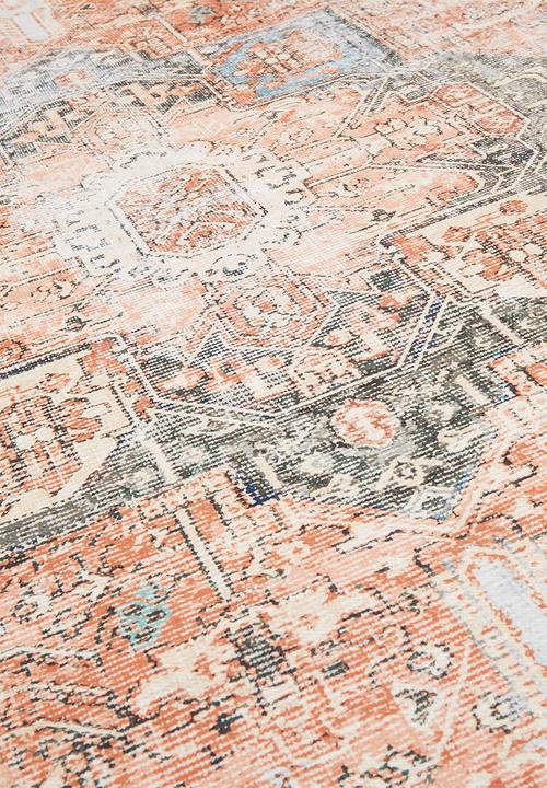 Hertex Fabrics - Manifesto rust rug - multi