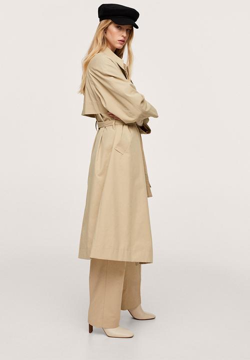 MANGO - Trench coat johan - light beige