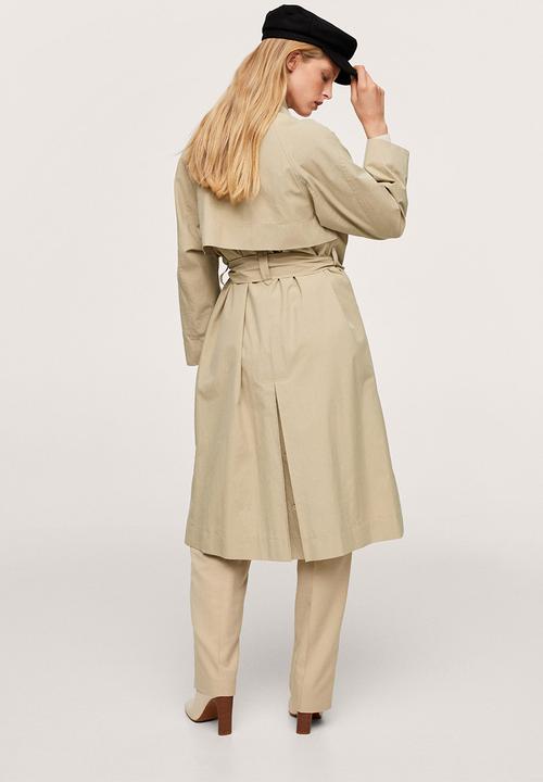MANGO - Trench coat johan - light beige