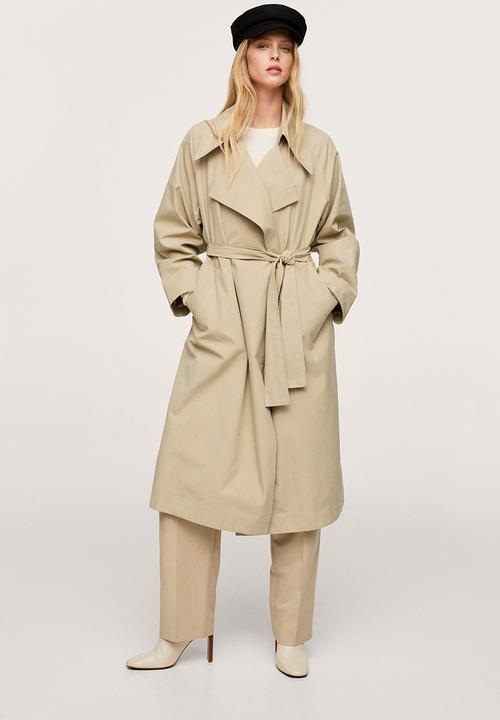 MANGO - Trench coat johan - light beige