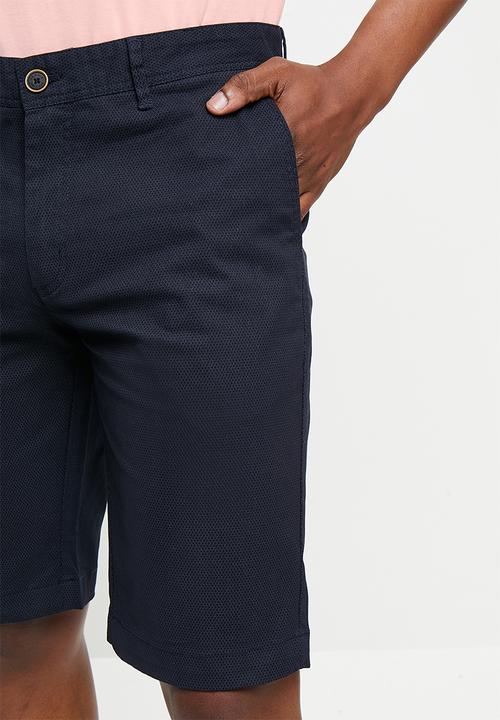 Pringle of Scotland - Core chino shorts - navy print
