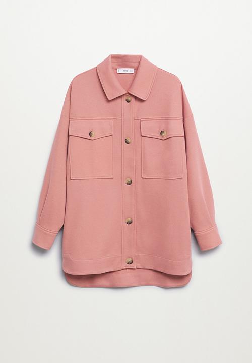 MANGO - Sweatshirt pique1 - pink