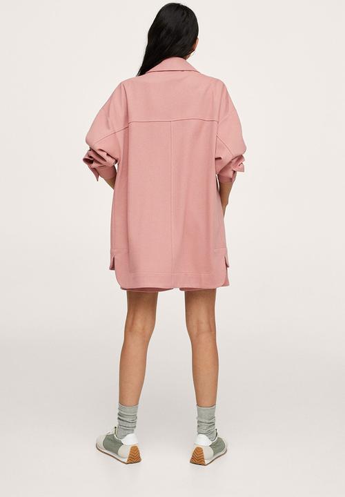 MANGO - Sweatshirt pique1 - pink