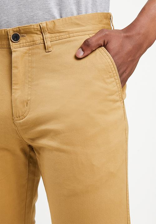 Pringle of Scotland - Core tailored chino - khaki