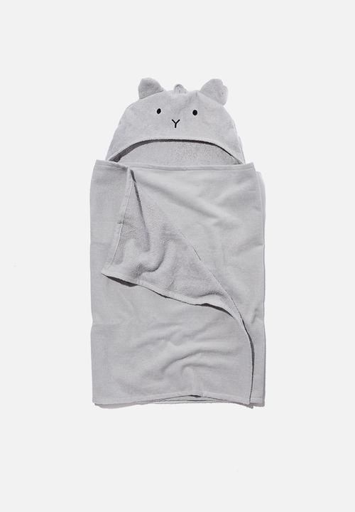 Cotton On - Baby snuggle towel - grey