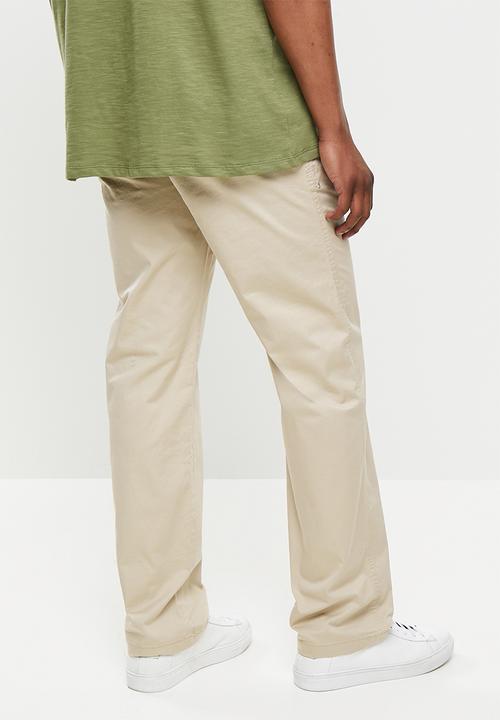 Pringle of Scotland - Core chino flat front classic - beige